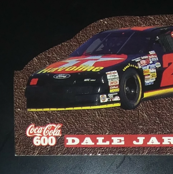1995 FINISH LINE COCA COLA 600 DIE CUTS 5 NASCAR T - Picture 9 of 12